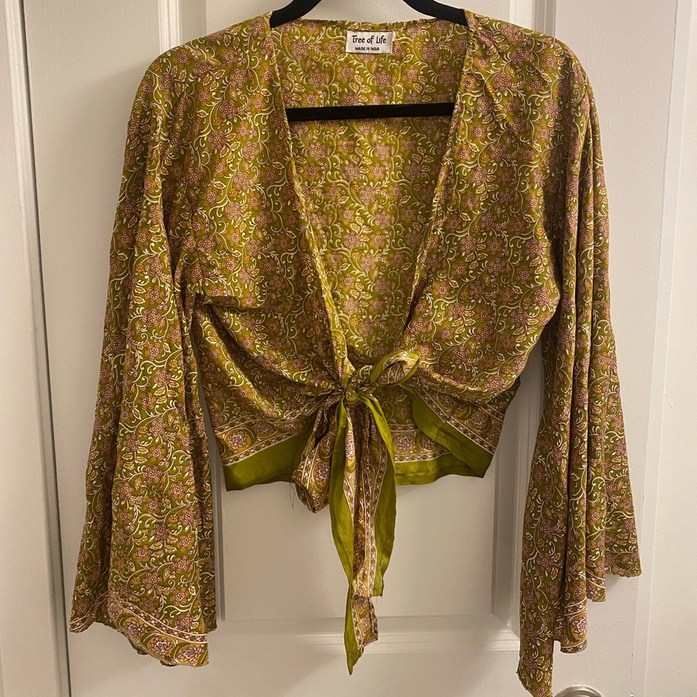 Tie Blouse